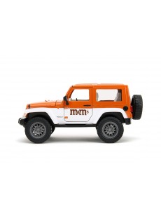 1:24 JEEP WRANGLER W/M&M'S ORANGE FIGURE ORANGE HOLLYWOOD RIDES 2007