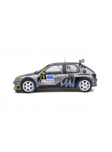 1:18 PEUGEOT 306 MAXI GREY  5 F.DELECOUR / J.R.GUIGONNET RALLYE DU MO