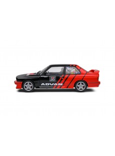 1:18 BMW M3 ADVAN DRIFT TEAM BLACK 1990