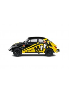1:18 VOLKSWAGEN BEETLE 1303 SOLIDO WORKS BLACK | YELLOW 1974
