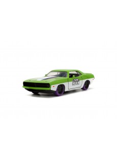 1:32 PLYMOUTH BARRACUDA W/SHE HULK FIGURE BI-COLOR MARVEL 1973