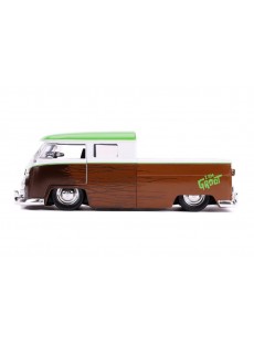 1:24 VOLKSWAGEN BUS W/GROOT FIGURE BROWN MARVEL 1963