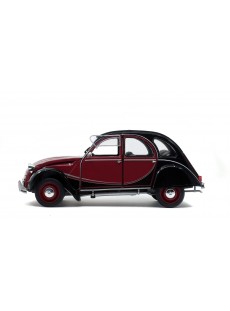 1:18 CITROËN 2CV6 CHARLESTON ROUGE DELAGE|NOIR 1982
