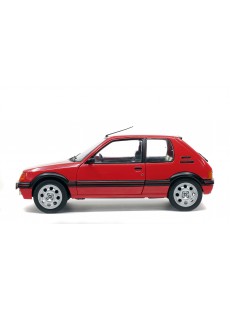 1:18 PEUGEOT 205 MK.1 GTI 1.9L ROUGE VALLELUNGA 1988