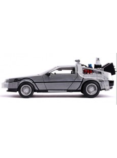 1:24 DMC TIME MACHINE BTTF 2 GREY HOLLYWOOD RIDES 1975