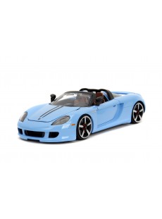 1:24 PORSCHE CARRERA GT GLOSSY BLUE PINK SLIPS 2005