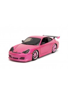 1:24 PORSCHE 911 GT3 RS METALLIC FLUORESCENT RED PINK SLIPS