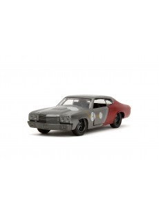 1:32 CHEVROLET CHEVELLE W/THOR FIGURE CANDY RED MARVEL