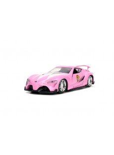 1:32 TOYOTA FT-1 CONCEPT W/PINK RANGER FIGURE METALLIC PINK HOLLYWOOD