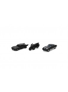 NANO  THE BATMAN 3 CAR SET  DC COMICS