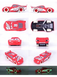 1:24  CARS FLASH MCQUEEN PHOSPHORESCENT GLOSSY RED HOLLYWOOD RIDES