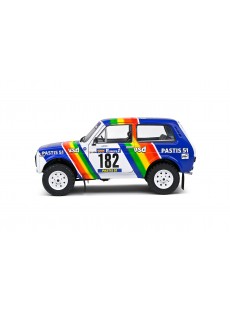 1:18 LADA NIVA WHITE  182 JABOUILLE/SARDOU PARIS-DAKAR 1984