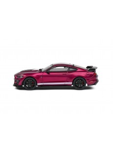1:43 SHELBY MUSTANG GT500 PURPLE W/WHITE STRIPES 2020