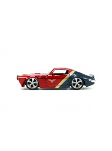 1:32 PONTIAC FIREBIRD W/WONDER WOMAN FIGURE BLUE / RED DC COMICS 1972
