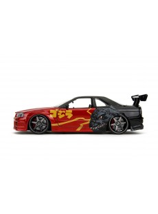 1:24 NISSAN GTR GODZILLA BI-COLOR HOLLYWOOD RIDES