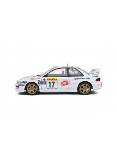1:18 SUBARU IMPREZA S5 WRC99 22B BLUE  17 PANIZZI/PANIZZI RALLYE MONT