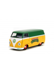 1:32 VOLKSWAGEN BUS TORTUES NINJA BI-COLOR HOLLYWOOD RIDES 1961