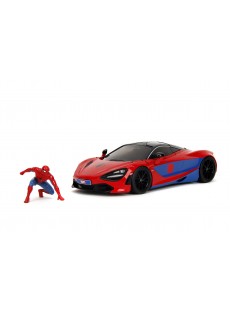 1:24 MCLAREN 720S W/SPIDERMAN FIGURE RED MARVEL