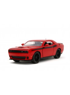 1:24 DODGE CHALLENGER THE WALKING DEAD W/GLENN FIGURE GLOSSY RED HOLL