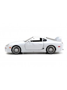 1:24 TOYOTA SUPRA GLOSSY WHITE FF 1995