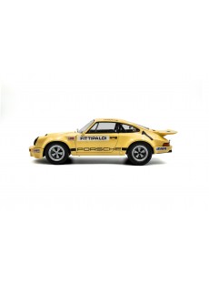 1:18 PORSCHE 911 IROC YELLOW  1 FITTIPALDI 1974