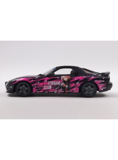 1:18 MAZDA RX7 FD3RS SOLIDO WORKS ITASHA CLUB PINK 1999