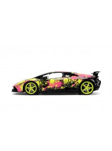 1:24 LAMBORGHINI HURACAN PERFORMANTE GLOSSY BLACK PINK SLIPS