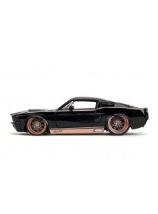 1:24 SHELBY GT500 GLOSSY BLACK PINK SLIPS 1967
