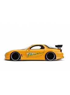 1:24 MAZDA RX-7 METALLIC YELLOW JDM TUNERS 1993