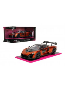 1:24 MCLAREN SENNA RED PINK...