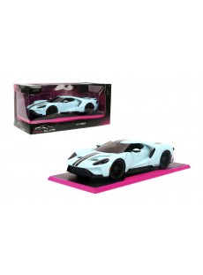 1:24 FORD GT BLUE PINK...