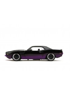 1:24 PLYMOUTH CUDA CANDY PURPLE PINK SLIPS 1973