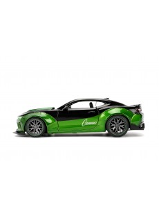 1:24 CHEVROLET CAMARO SS WB CANDY GREEN PINK SLIPS 2016