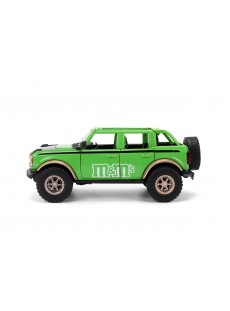 1:24 FORD BRONCO W/M&M'S GREEN FIGURE GREEN HOLLYWOOD RIDES 2021