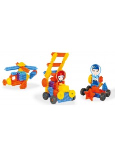 COFFRET 50 BLOKO AVEC 2 FIGURINES SECOURS