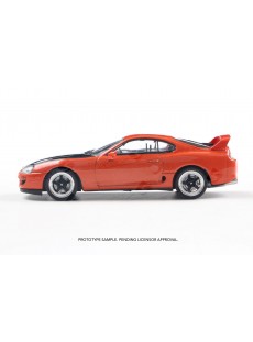 1:43 TOYOTA SUPRA MK.4 ORANGE CUSTOM 2001