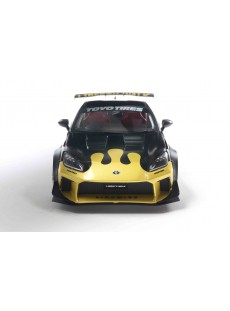 1:18 TOYOTA GR86 LIBERTY WALK BODY KIT BLACK & GOLD 2024