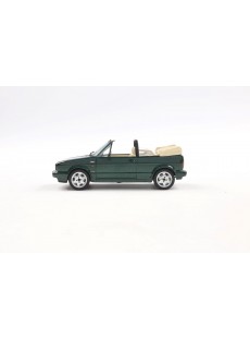 1:43 VOLKSWAGEN GOLF MKI CONVERTIBLE SPORTLINE CLASSIC GREEN 1992