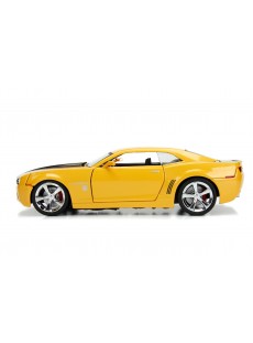 1:24 CHEVROLET CAMARO CONCEPT W/COLLECTIBLE BUMBLEBEE YELLOW TRANSFOR