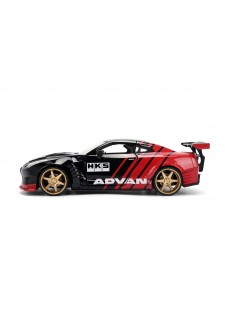 1:24 NISSAN GT-R (R35) BEN SOPRA GLOSSY BLACK JDM TUNERS 2009