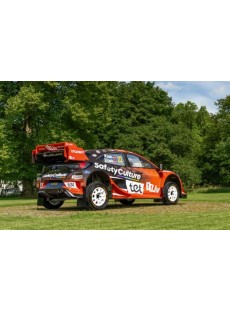 1:18 FORD PUMA RALLY1 HYBRID RED  22 M.SESKS / R.FRANCIS DELFI RALLY 