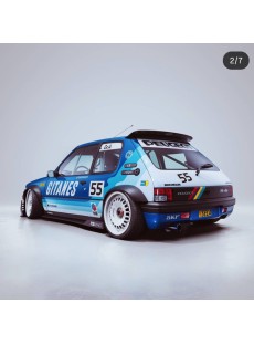 1:18 PEUGEOT 205 GTI BLACKFISH G TRIBUTE 1990