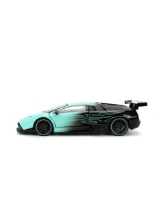1:24 LAMBORGHINI MURCIELAGO LP640 GLOSSY BLACK / GLOSSY BLUE FADE PIN