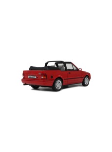 1:18 FORD ESCORT MK4 XR3I CABRIOLET FLAMENCO-ROT 1986