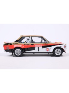 1:18 FIAT 131 ABARTH WHITE  1 ROHRL / GEISTDÖRFER RALLY HUNSRÜCK 1980