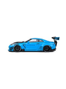 1:18 NISSAN GT-R (R35) W/ LIBERTY WALK BODY KIT 2.0 BABY BLUE 2024