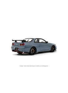 1:18 NISSAN SKYLINE GT-R (BNR34) WITH BODY KIT STEALTH GREY 2025