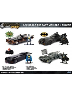 1:32  BATMOBILE 6 PCS...