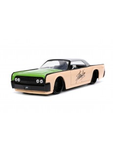 1:24 LINCOLN CONTINENTAL W/ STAN LEE'S FIGURE BI-COLOR MARVEL 1963