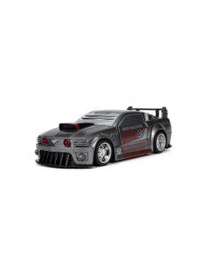 1:32 FORD MUSTANG W/WAR MACHINE FIGURE GREY MARVEL 2007